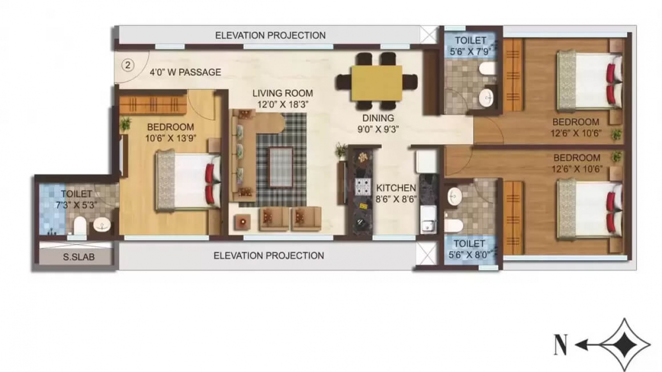 FAIRMONT MOKSH ANDHERI WEST-Fairmont Moksh plan1.jpg